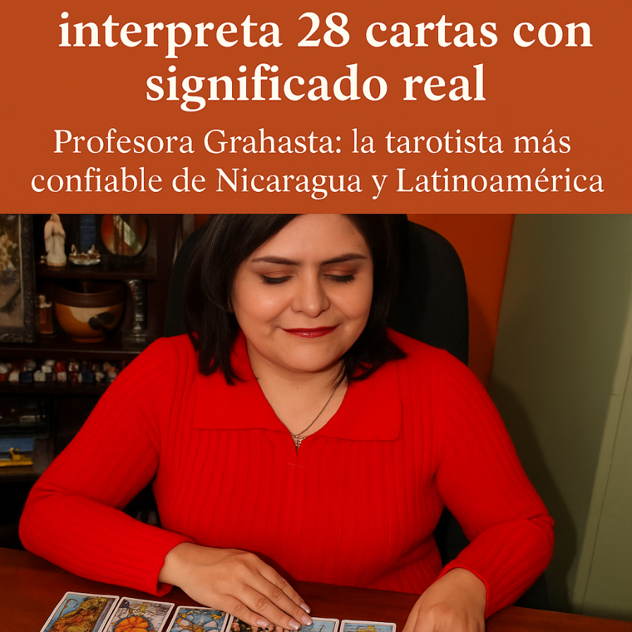 Tarot gratis tirada completa: interpreta 28 cartas con significado real 1 tarot gratis tirada completa, tarot gratis tirada completa de 28 cartas, tirada de tarot con 28 cartas, tarot profesional, Profesora Grahasta, tarotista en Nicaragua, tarotista en Latinoamérica, lectura de tarot confiable, amarres de amor efectivos, rituales espirituales, consulta de tarot, tarot por videollamada, tarot personalizado, tarot desde 25 dólares, reservar cita tarot, tarot online gratis informativo, tarot con resultados reales, servicios esotéricos, tarot confidencial, sitio oficial tarotgrahasta.com