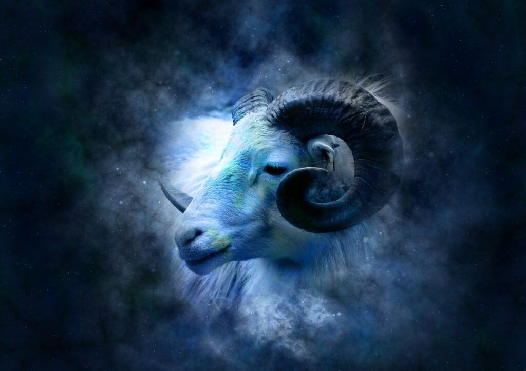 Ilustración de los signos del zodiaco y los planetas